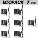 Ecopack 7 Uds - Anne S Desire Panty Pleasure Tecnolog A Watchme Black/gold