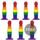 Mythology Her Garrick Pride Dildo 6+1 Free