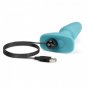 B-vibe Rimming Remote Control Plug 2 Teal