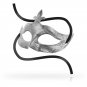 Ohmama Masks Fleur De Lis Eyemask, Silver