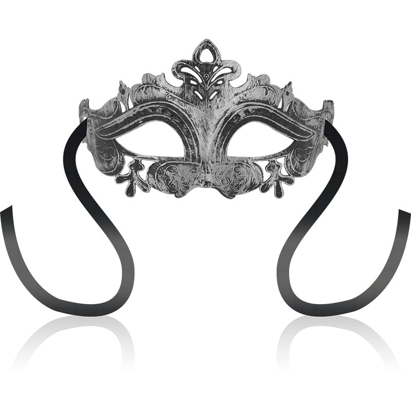 Ohmama Masks Venetian Eyemask, Silver