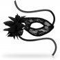 Ohmama Masks Lace Eyemask And Flower, Black