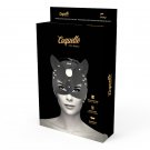 Coquette Chic Desire Vegan Leather Mask With Cat Ears