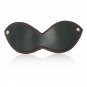 Ohmama Fetish Blindfold With 3 Rivets - Black-red