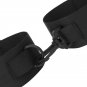 Darkness Beginners Nylon Ankle Cuffs Black
