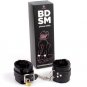 Secretplay Black Bondage Handcuffs - Bdsm Collection