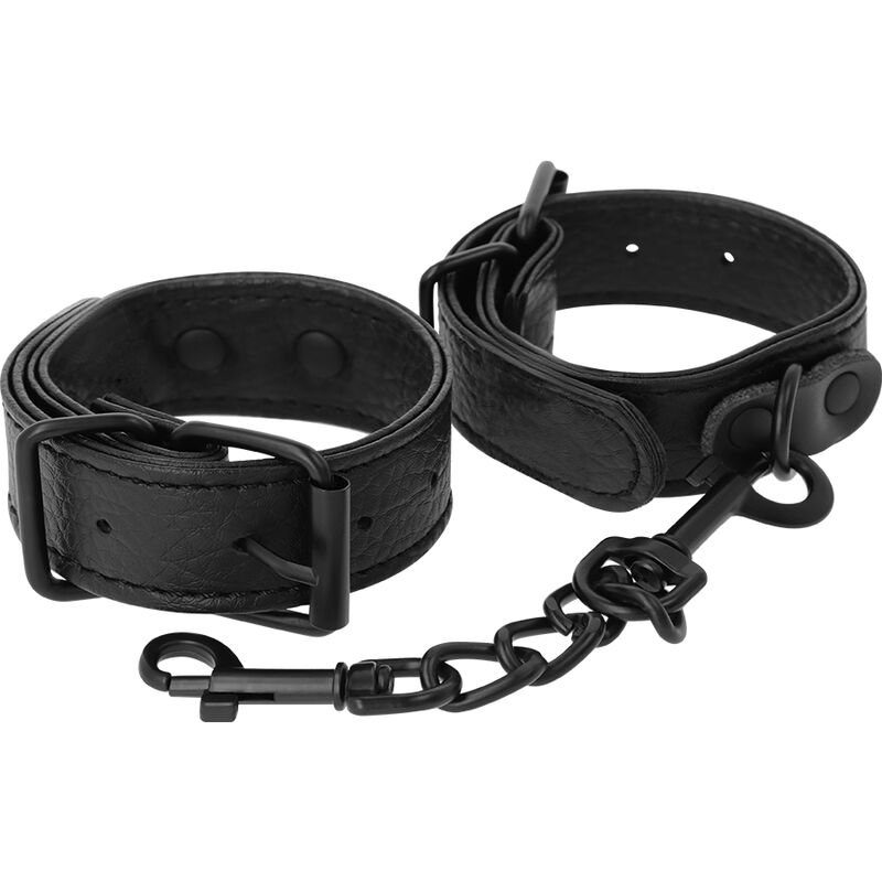 Darkness Textured Thin Handcuffs