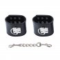 Ohmama Fetish Wrist Restraints Snap Fasten