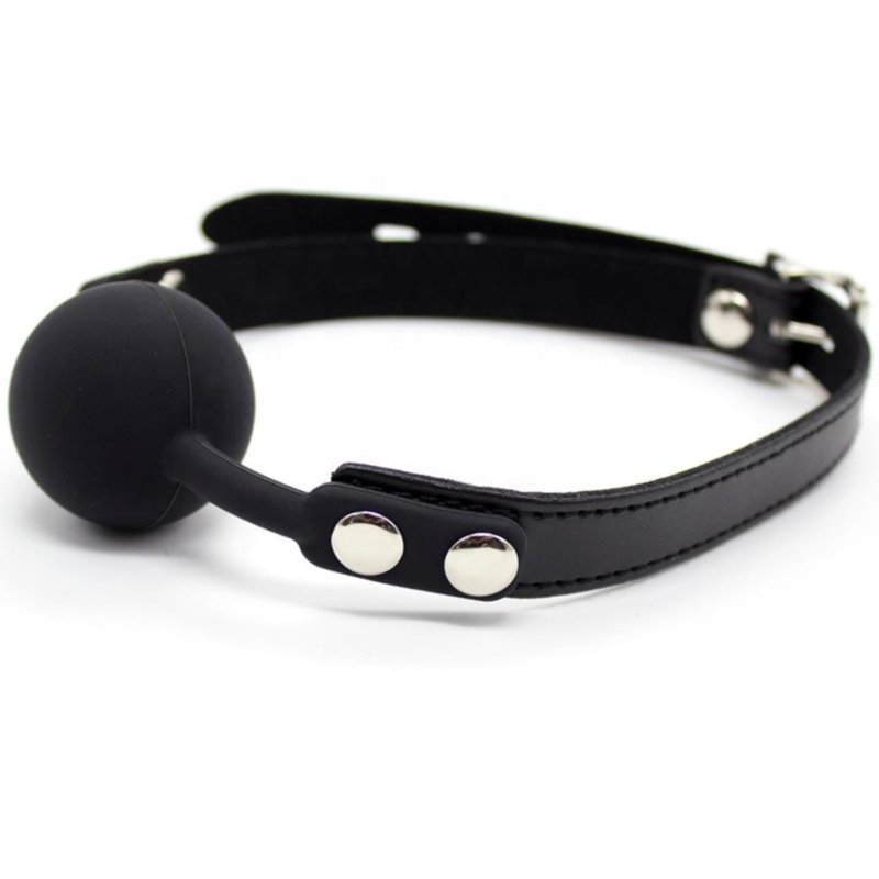 Secretplay Black Silicone Gag Ball