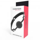 Darkness Ball Silicone Gag Black