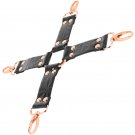 Begme Black Edition Vegan Leather Hog Tie