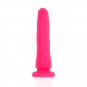 Delta Club Toys Harness + Dong Pink Silicone 17 X 3 Cm