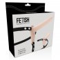 Fetish Submissive Silicone Strap-on Vibrator Flesh 15cm