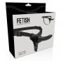 Fetish Submissive Silicone Strap-on Black 16cm Realistic