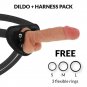 Cyber Silicock Strap-on Magnus Liquid Silicone With 3 Rings Free