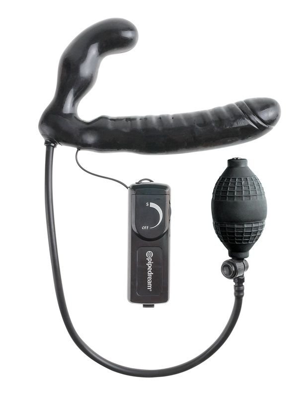 Fetish Fantasy Series Inflatable Vibrating Strapless Strap-on