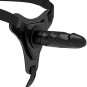 Fetish Submissive Silicone Strap-on Realistic, Black 15 Cm