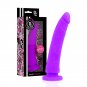 Delta Club Toys Harness + Dong Purple Silicone 17 X 3 Cm