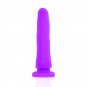 Delta Club Toys Harness + Dong Purple Silicone 17 X 3 Cm