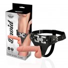 Harness Attraction David Realistic Deluxe Vibrating Strap On Flesh 18 X 4.5cm