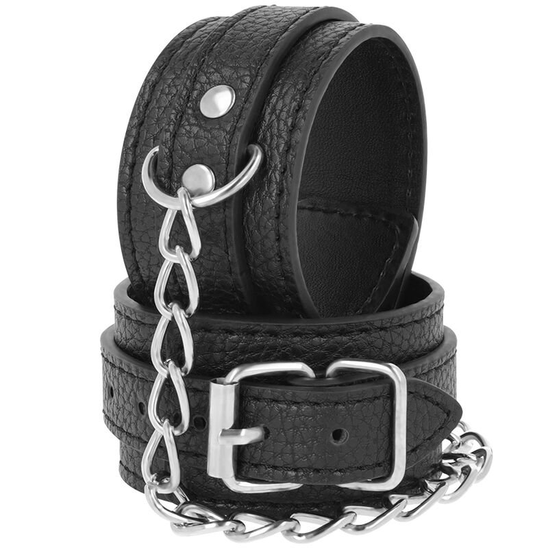 Dark Ness Wrist Cuffs Black