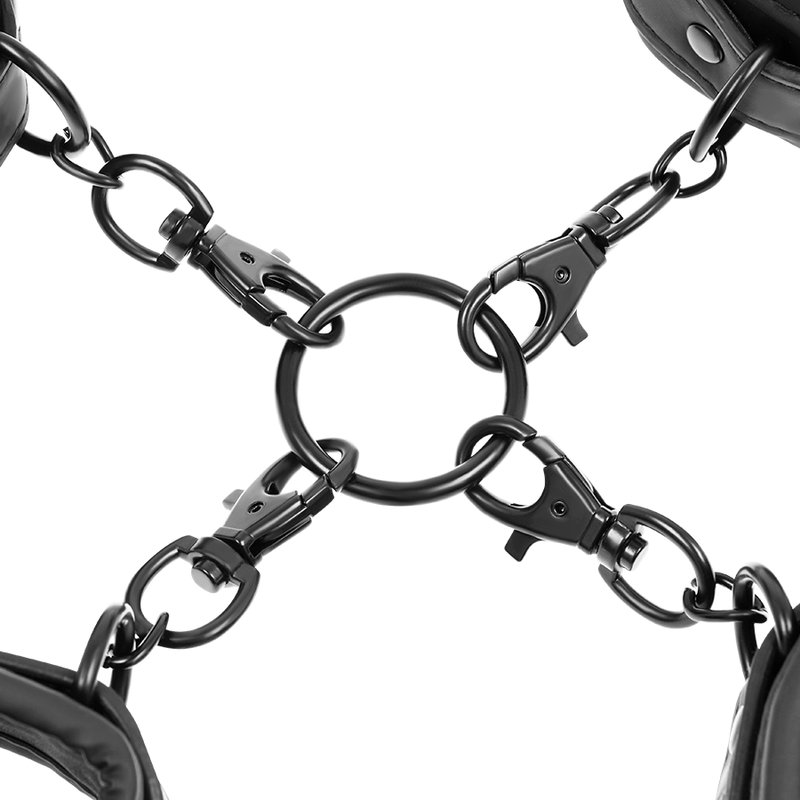Fetish Submissive Hogtie And Cuff Set