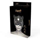 Coquette Chic Desire Vegan Leather Mask With Cat Ears