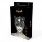 Coquette Chic Desire Vegan Leather Mask With Cat Ears