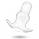 Addicted Toys Big Hollow Tunnel Butt Plug - 13cm Translucent