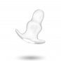 Addicted Toys Small Hollow Tunnel Butt Plug - 7cm Translucent
