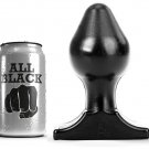 All Black Anal Plug 16x8cm
