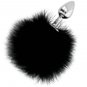 Darkness Extra Feel Bunny Tail Buttplug 7cm