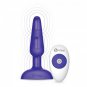 B-vibe Trio Remote Control Plug Purple