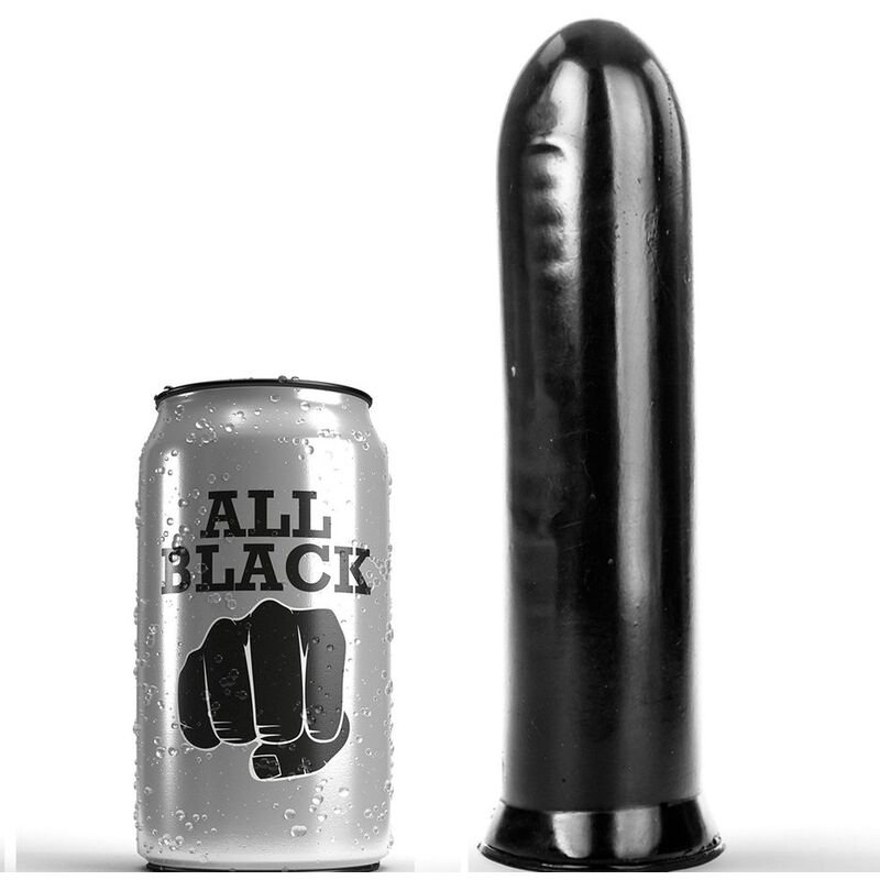 All Black Dildo 19cm