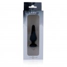 Intense Anal Plug Pipo S Silicone Black 9.8 Cm