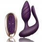 Rocks-off Cocktail Remote Control Plug, Purple