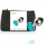 Coquette Chic Desire Anal Plug Metal Blue Size S 2.7x 8cm