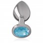 Intense - Anal Plug Metal Blue Size L