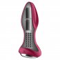 Satisfyer Rotator Plug 2+ Vibrating Plug App - Red
