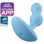 Satisfyer Deep Diver Vibrating Plug App - Blue