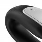 Satisfyer Double Fun Partner Vibrator, Black