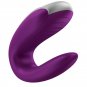 Satisfyer Double Fun Partner Vibrator, Purple