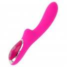 Ohmama Magnetic Rechargeable 10 Speeds Silicone Vibrator 21 Cm