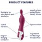 Satisfyer A-mazing 1 A-spot Vibrator, Berry