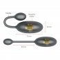 Oninder - Tokyo Vibrating Egg Black 7.5 X 3.2 Cm Free App