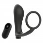 Addicted Toys Remote Control Anal Massager And Cock Ring With Vibrator
