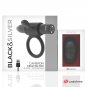 Black and Silver Cameron Remote Control Cockring Watchme