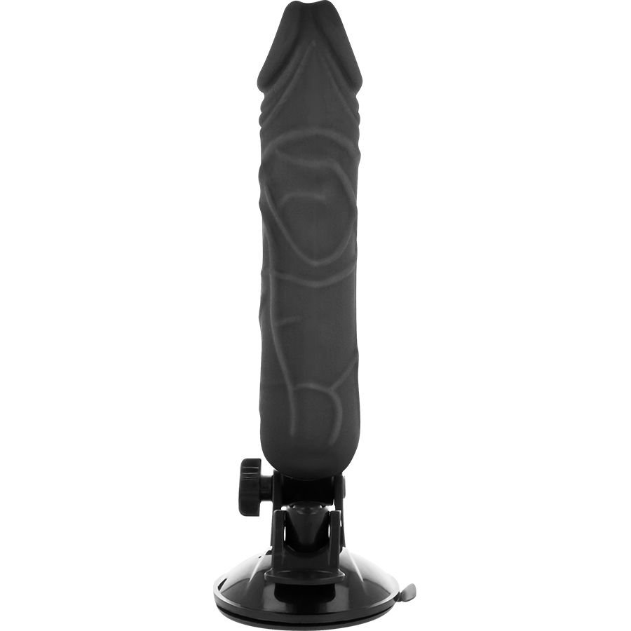 Basecock Realistic Vibrator Remote Control Black 20 Cm