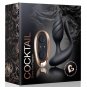 Rocks-off Cocktail Remote Control Plug, Black
