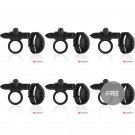 Black and Silver Burton Remote Control Cockring Watchme 5 + 1 Free